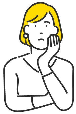 悩んでいる女性